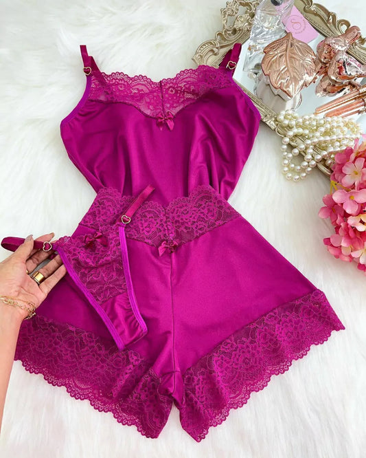 Enchanting Babydoll - Purple