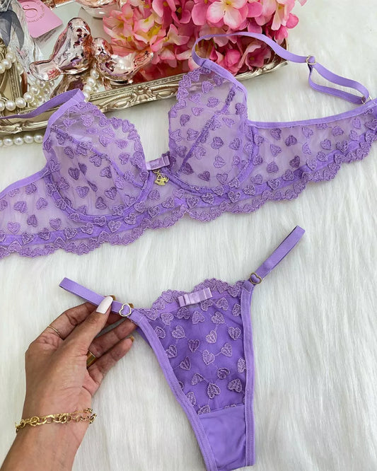 No Push-Up Set - Purple