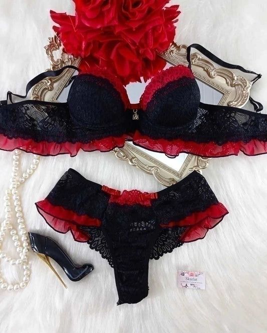 Penelope Set - Brack & Red