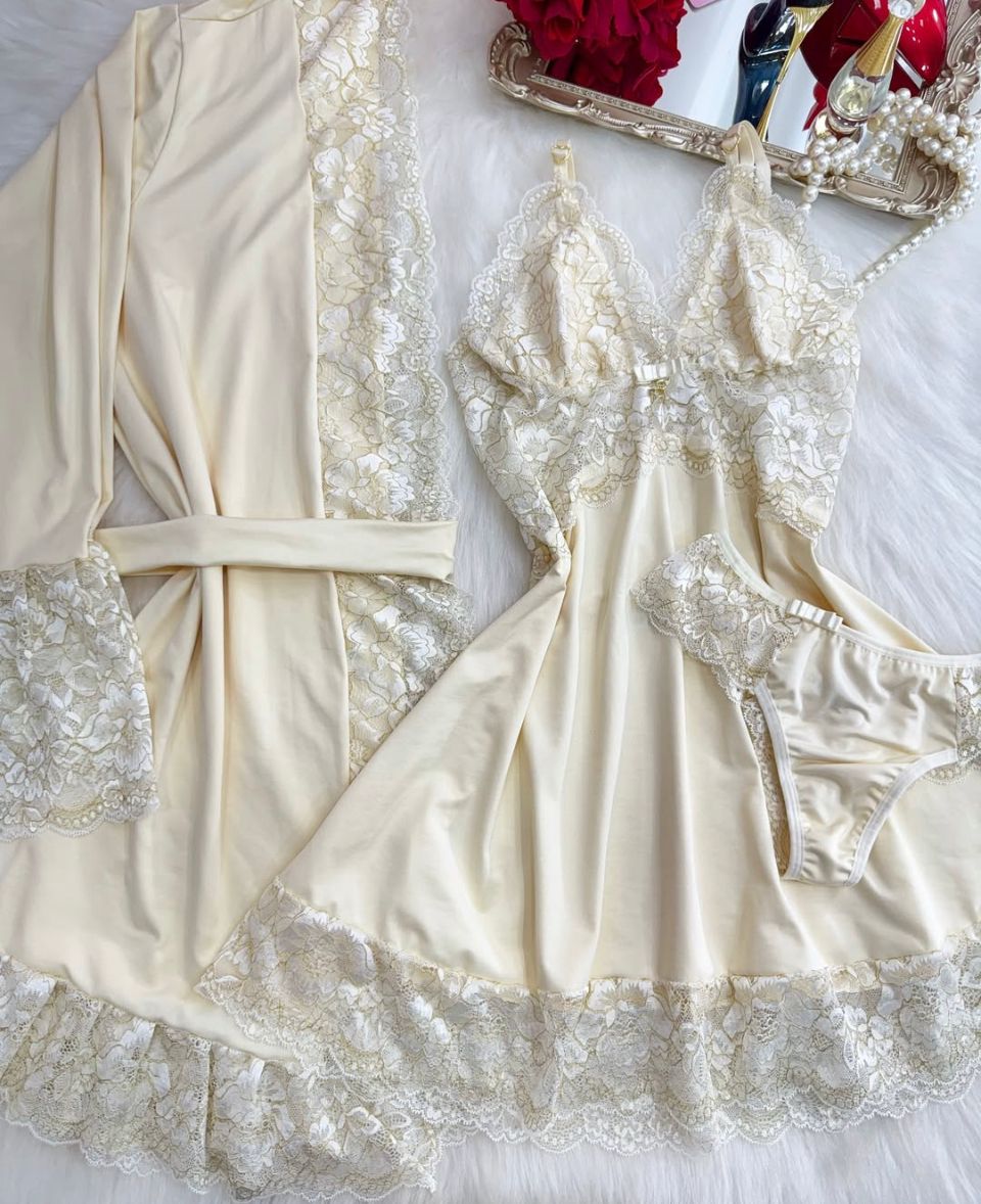 Robe Set - Light Golden