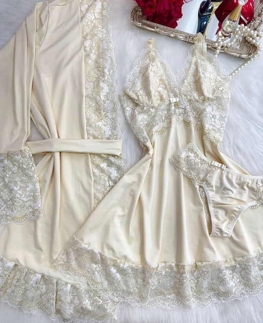 Robe Set - Light Golden
